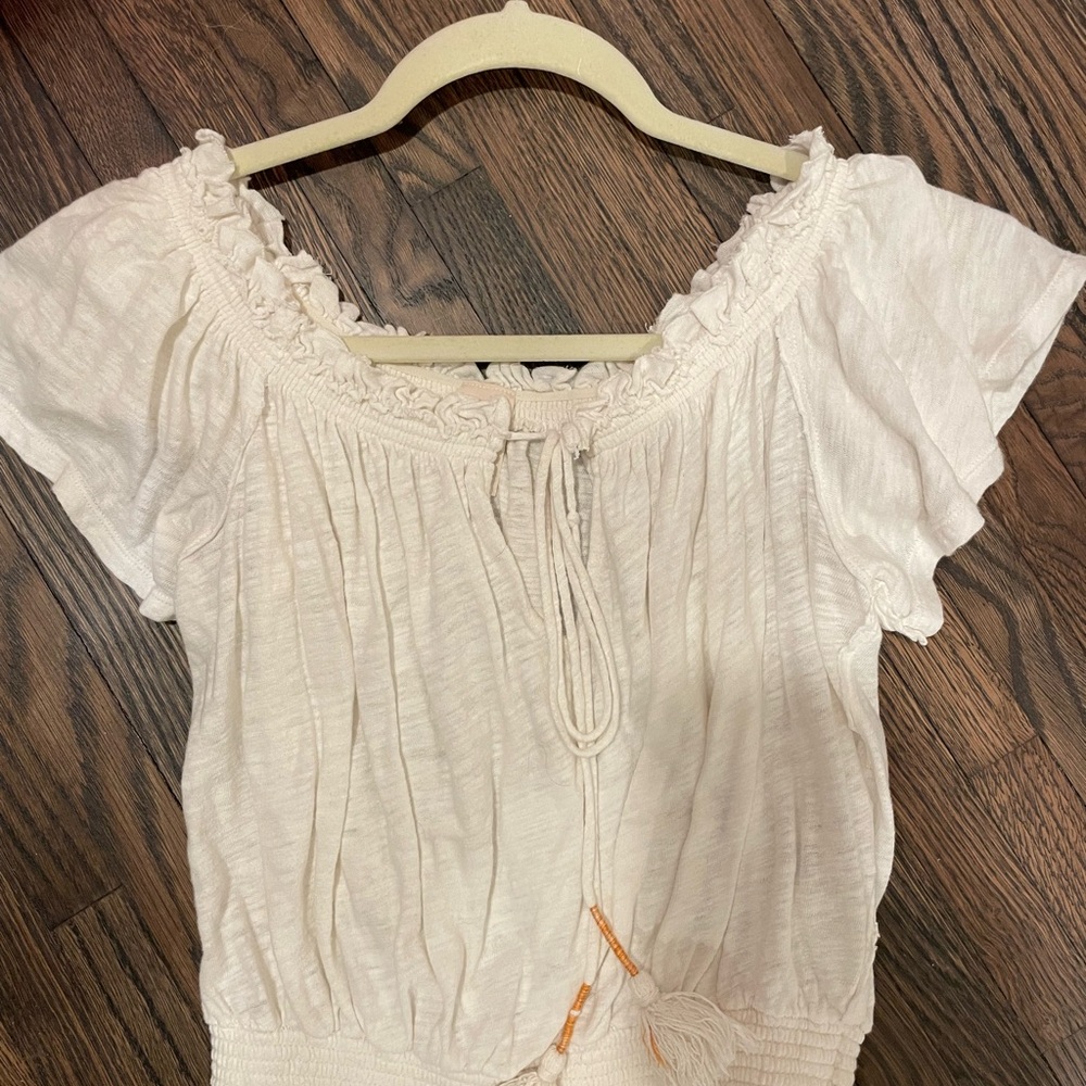 Free People Ruffle Top